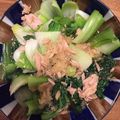 がほんず's cooksnap of when they made 青梗菜とツナのおひたし ハマる一品です☆.