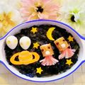 ももちゃんのれしぴ's cooksnap of when they made 夜桜弁当.