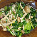 クックVOY1Q3☆'s cooksnap of when they made しめじとほうれん草のバター炒め.