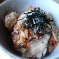 かえかえこ's cooksnap of when they made ✿ウチ流♡きのこが香る炊き込みご飯✿.