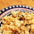 ハッピィ0730's cooksnap of when they made ＊梅としらすのマヨ炒飯＊.