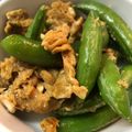 m93n's cooksnap of when they made スナップえんどうの玉子炒め.