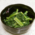 DELA's cooksnap of when they made 簡単♪かき菜のマヨ西洋わさび和え.