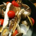 さくら♡はまちゃん's cooksnap of when they made ストウブであっという間のアクアパッツァ.