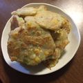 ♪さぁーちゃん♪'s cooksnap of when they made １歳頃〜☆冷凍ストックで簡単お好み焼き☆.