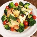 ラブすみれ's cooksnap of when they made 生鮭の和風チーズ焼き♪.