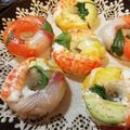 ムムちゃんピエロ's cooksnap of when they made ☺パーティーに☆シリコン型でドーナツ寿司.