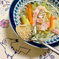 ふたごゆき's cooksnap of when they made 細切り野菜とベーコンのスープ♪.