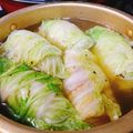 tankan_kan's cooksnap of when they made おもちとベーコンの白菜巻き★スープ.