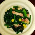 クック47PS09☆'s cooksnap of when they made 万能副菜！ほうれん草とベーコンのソテー.