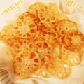 のの。's cooksnap of when they made とても簡単！からあげ粉でレンコンチップス.
