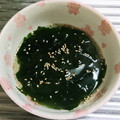 もぐ・ω・くま's cooksnap of when they made お湯を注ぐだけ！白だしお手軽ワカメスープ.