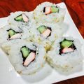 なおミール's cooksnap of when they made こどもごはん☆ミニカリフォルニアロール.
