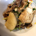 atomog's cooksnap of when they made かぶと豆苗、豚肉、厚揚げのオイマヨ炒め☆.