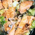 トモ’sキッチン's cooksnap of when they made 鮭のちゃんちゃん焼き風●バター味噌煮込み.