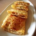 茶ﾊﾟ's cooksnap of when they made 明太子豆腐の油揚げ詰め焼き.