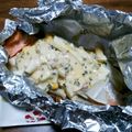 やっしー84's cooksnap of when they made 鮭のホイル焼き、タルタルソースのせ.