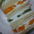 のりっち１０'s cooksnap of when they made 簡単！べちゃっとならないフルーツサンド♬.