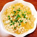 мёио's cooksnap of when they made 冬瓜の鶏そぼろ煮.