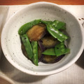 nene's cooksnap of when they made なすと絹さやの黒ごま和え.