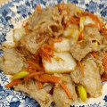 silverglit's cooksnap of when they made 白菜とねぎと豚バラ肉の炒め物.