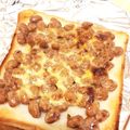 norinori12's cooksnap of when they made 納豆トースト.
