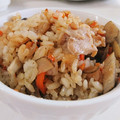 ねここfm's cooksnap of when they made 簡単！ 鶏 ごぼうの 炊き込みご飯.