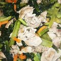 クック8HXUBV☆'s cooksnap of when they made 小松菜と豚肉のにんにく炒め.