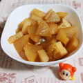 yukiwanko's cooksnap of when they made 大根と厚揚げの煮物.