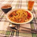 みゃあ大福's cooksnap of when they made 海老とイカのトマトソースパスタ.