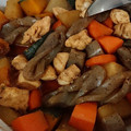 ぐうたら主婦みん's cooksnap of when they made 簡単！　鶏ささみと　根菜　いんげんの煮物.