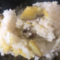 ささッこ's cooksnap of when they made お芋が美味しい♪さつまいもご飯.