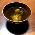 うめほのり's cooksnap of when they made 風邪インフルエンザ対策マイタケのお吸い物.