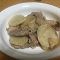 3monsters's cooksnap of when they made 薄切り長芋と豚バラ肉のガーリック甘辛炒め.