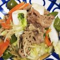 いかめし321's cooksnap of when they made ご飯がすすむ白菜たっぷり牛肉中華丼.