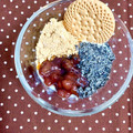 ふたごゆき's cooksnap of when they made ❁あんこときな粉と黒胡麻のヨーグルト❁.