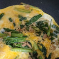 rabbit2187's cooksnap of when they made 小松菜とツナの卵とじ.