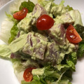 くまみっちー's cooksnap of when they made 簡単♪マグロとアボカドのマヨサラダ.