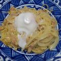 ＊＊＊はちみつ＊＊＊'s cooksnap of when they made ベーコンと玉葱のカレークリームパスタ.