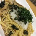 トラママ's cooksnap of when they made キノコたっぷり和風パスタ.