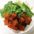 ポニーリボン's cooksnap of when they made レンジで☆かぼちゃのハチミツごま味噌和え.