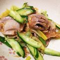 narumi110's cooksnap of when they made 砂肝ときゅうりの和え物（韓国風ナムル）.