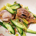 narumi110's cooksnap of when they made 砂肝ときゅうりの和え物（韓国風ナムル）.