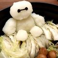 ♡meme0206♡'s cooksnap of when they made ベイマックス大根おろしアート鍋＊デコ鍋.