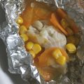 hokusonzun's cooksnap of when they made １歳ごはん☆真鱈のホイル蒸し.