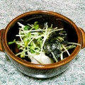 ebipeco's cooksnap of when they made 簡単＆節約♪かいわれと海苔のナムル☆.