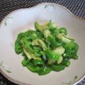 ジョングレ's cooksnap of when they made ピーマンと油揚げの昆布茶炒め.