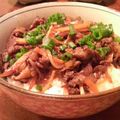 umizarusuki's cooksnap of when they made ピリ辛☆スタミナ丼.