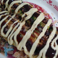 めろんパンダ's cooksnap of when they made 卵焼き器でたこ焼き.