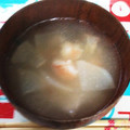 夢夢555's cooksnap of when they made みりんちょっぴり☆海老と大根の味噌汁.